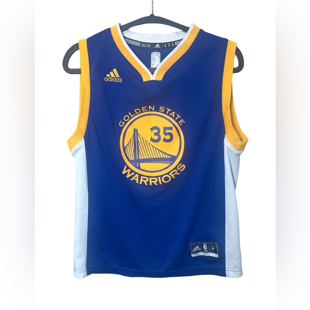 Adidas Golden State Warriors‎ Kevin Durant #35 Youth Jersey Medium